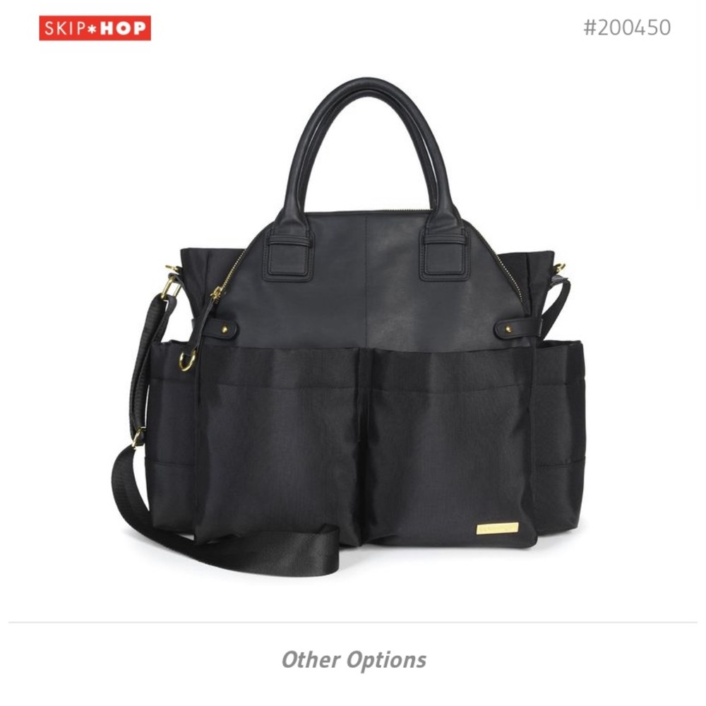 Skip Hop Black Diaper Bag